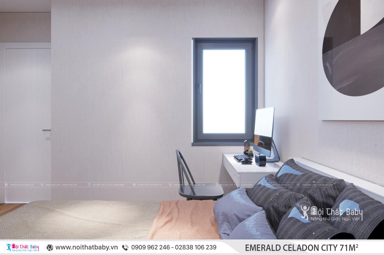 Tổng hợp các mẫu thiết kế nội thất Chung cư Emerald Celadon City